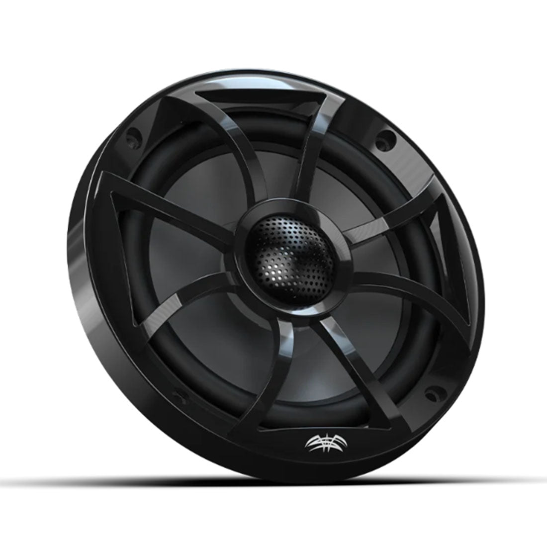 Wet Sounds RECON6-BGRGB 6.5" Marine Speakers with RBG LED Lighting - Black - Pair