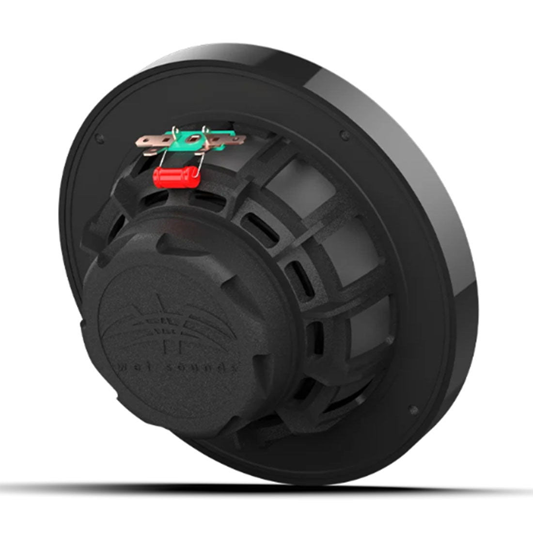 Wet Sounds RECON6-BGRGB 6.5" Marine Speakers with RBG LED Lighting - Black - Pair