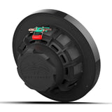 Wet Sounds RECON6-BGRGB 6.5" Marine Speakers with RBG LED Lighting - Black - Pair