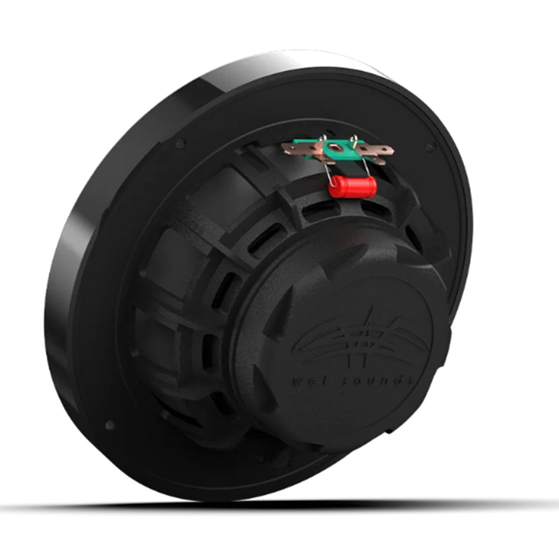 Wet Sounds RECON6-BGRGB 6.5" Marine Speakers with RBG LED Lighting - Black - Pair