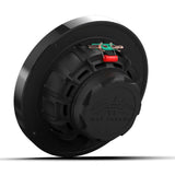 Wet Sounds RECON6-BGRGB 6.5" Marine Speakers with RBG LED Lighting - Black - Pair