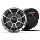 Wet Sounds RECON6-S 6.5" Marine Speakers with Silver Grilles - Pair