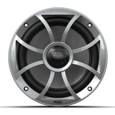 Wet Sounds RECON6-S 6.5" Marine Speakers with Silver Grilles - Pair