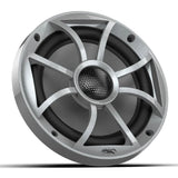 Wet Sounds RECON6-S 6.5" Marine Speakers with Silver Grilles - Pair