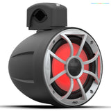 Wet Sounds RECON6POD-B 6.5" Marine Speakers with RBG LED Lights  - Black - Pair