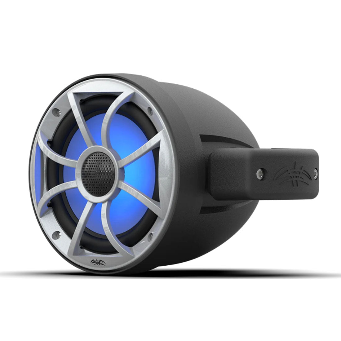 Wet Sounds RECON6POD-B 6.5" Marine Speakers with RBG LED Lights  - Black - Pair