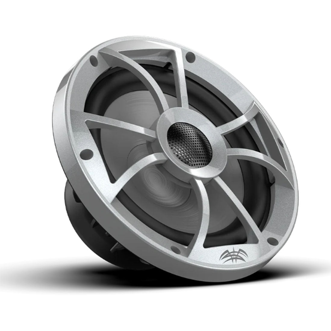 Wet Sounds RECON8-SRGB 8" Marine RGB Speakers with Silver Grilles - Pair