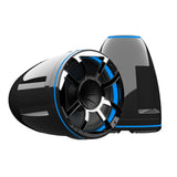 Wet Sounds REV10HD-B 10" Marine Tower Speakers with RGB Lights - Black - Pair