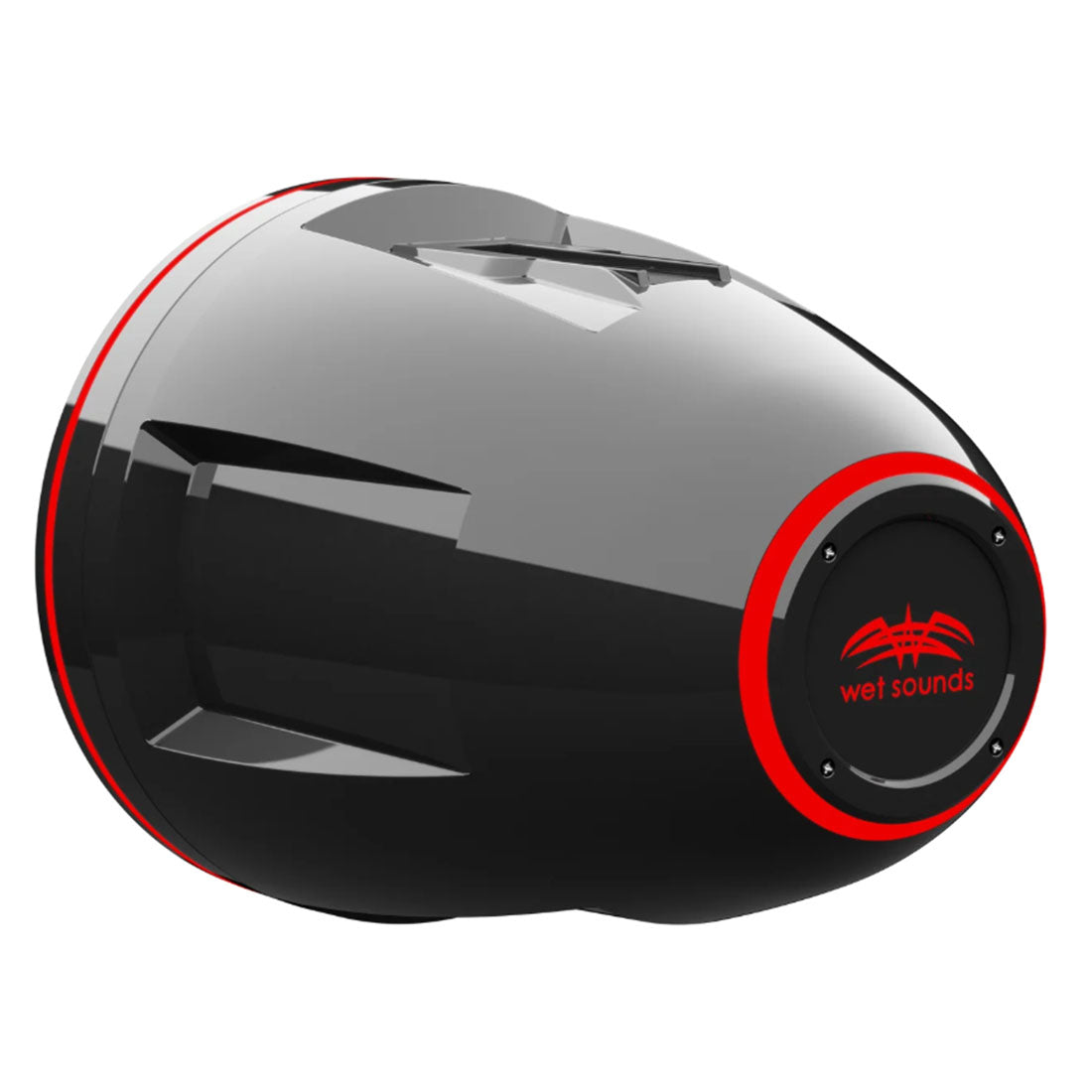 Wet Sounds REV10HD-B 10" Marine Tower Speakers with RGB Lights - Black - Pair