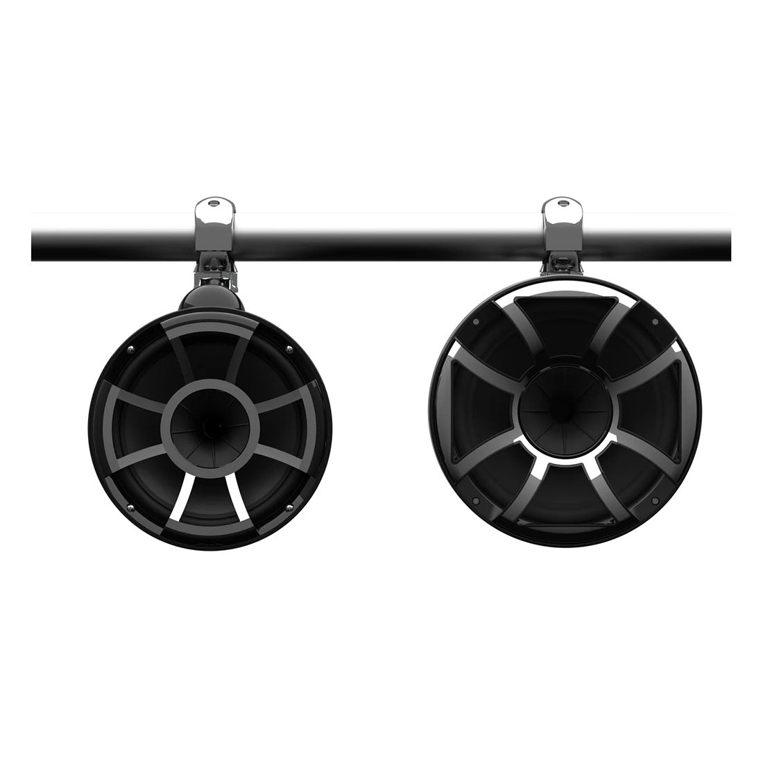 Wet Sounds REV10HD-W 10" Marine Tower Speakers with RBG LED Lights - White - Pair