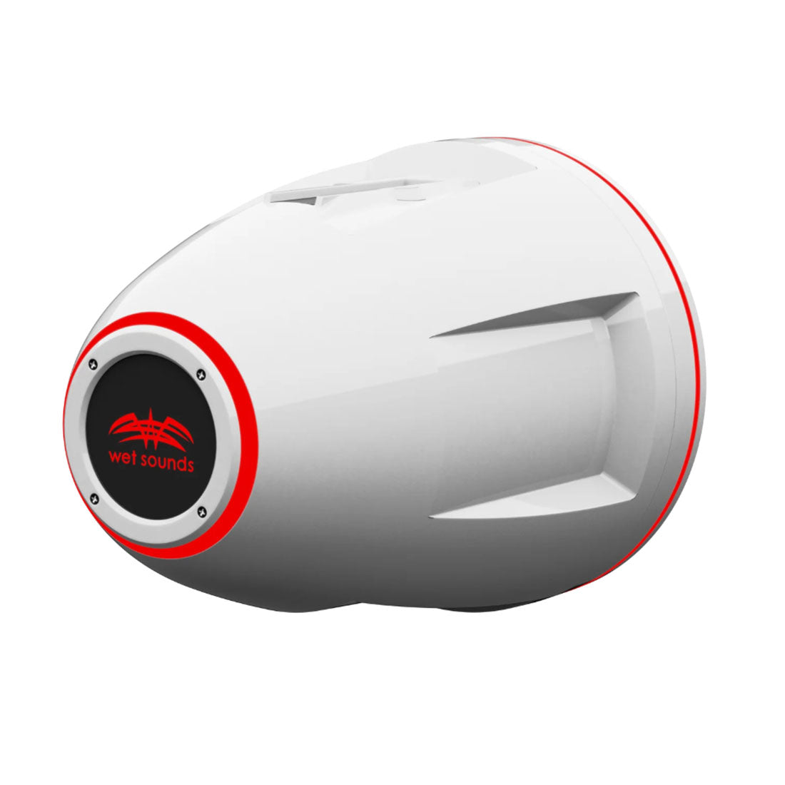 Wet Sounds REV10HD-W 10" Marine Tower Speakers with RBG LED Lights - White - Pair