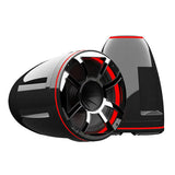 Wet Sounds REV12HD-B 12" Marine Tower Speakers with RBG LED Lights - Black - Pair