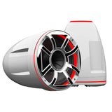 Wet Sounds REV12HD-W 12" Marine Tower Speakers with RBG LED Lights - White - Pair