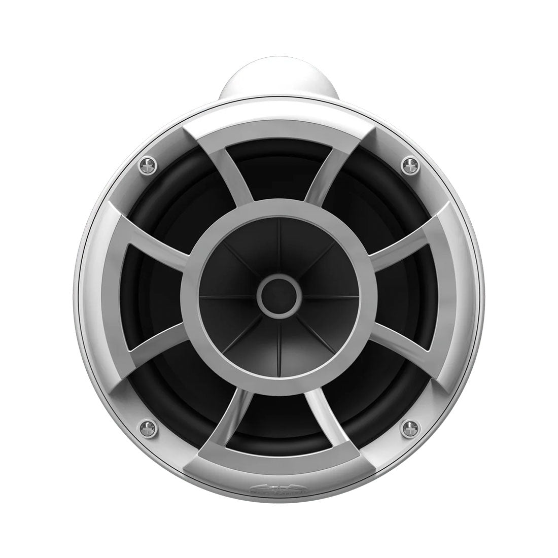 Wet Sounds REV8W-SCV2 8" Marine Tower Speakers with Swivel Clamp - White - Pair