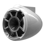 Wet Sounds REV8W-SCV2 8" Marine Tower Speakers with Swivel Clamp - White - Pair