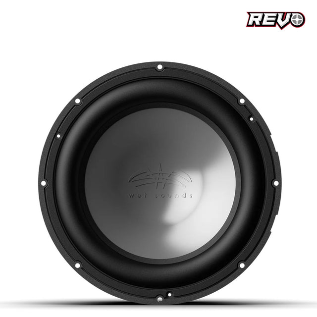 Wet Sounds REVO12FAS2V3 12" 2-Ohm Free-air Marine Subwoofer - Black - Each