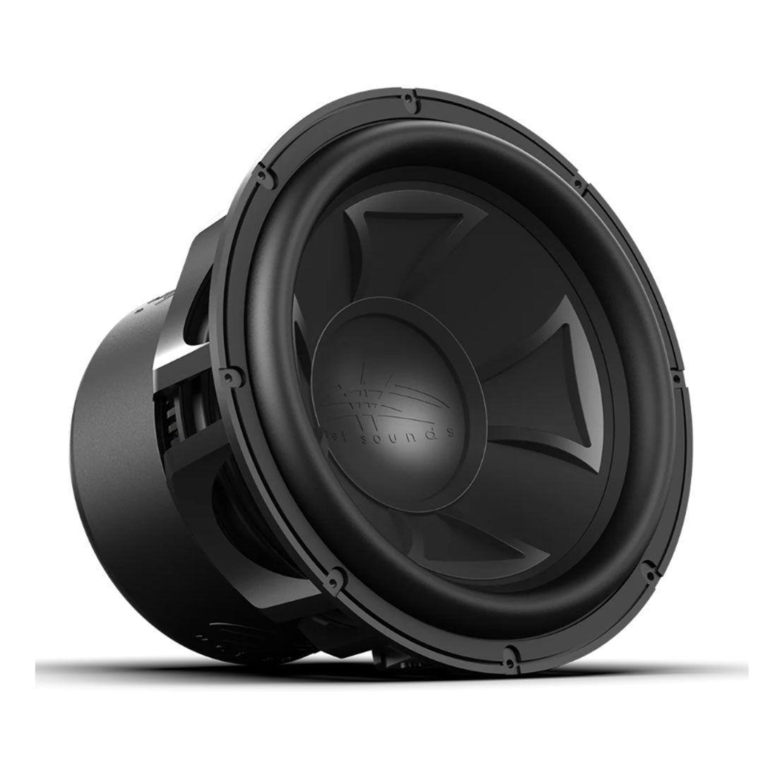 Wet Sounds REVO15XXXV4-B 15" Dual 2-Ohm Marine Subwoofer - Black - Each