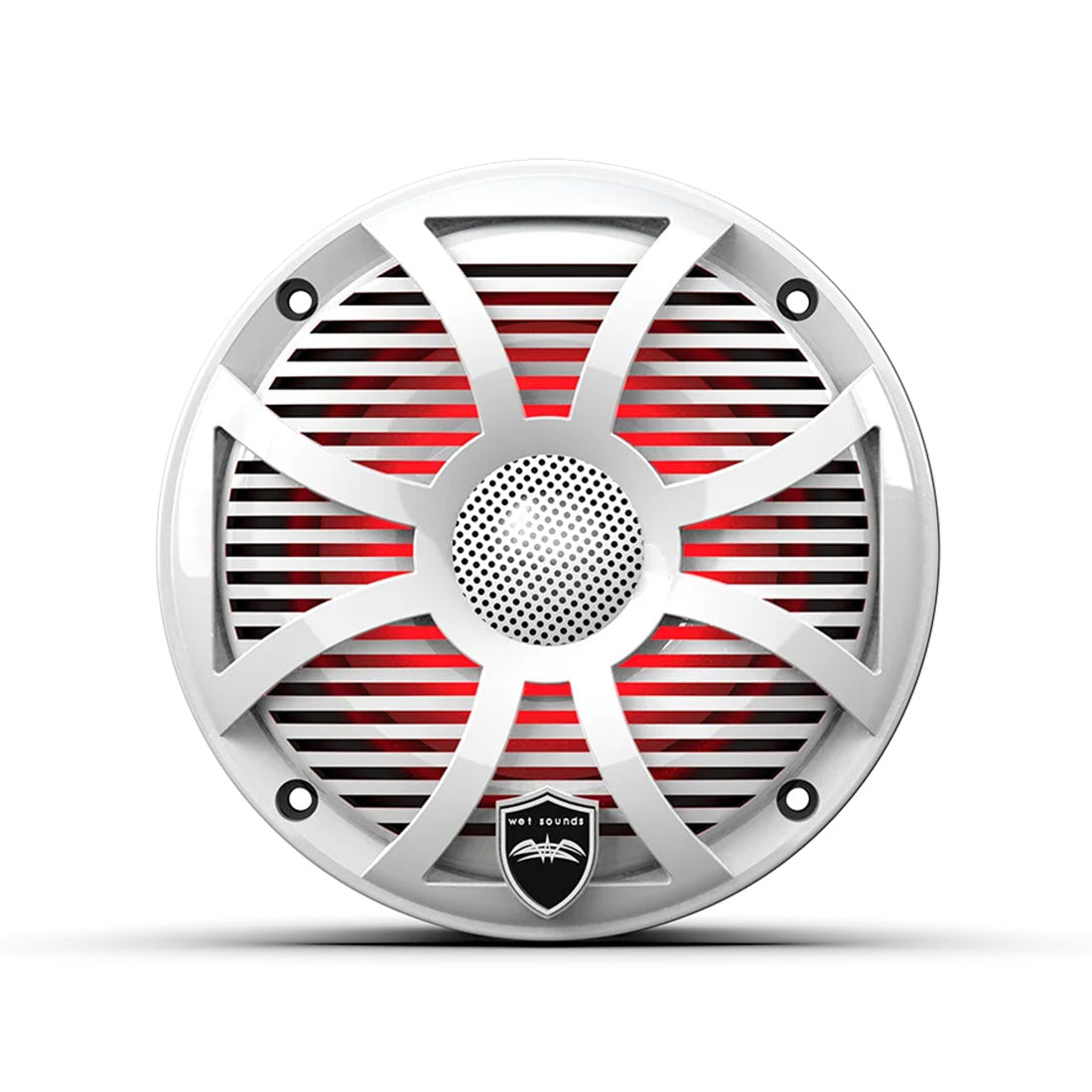 Wet Sounds REVO6-SW-WV3 6.5" Marine Speakers with RGB Lights - White - Pair