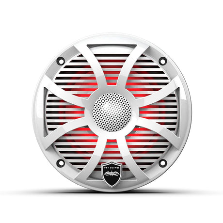 Wet Sounds REVO6-SW-WV3 6.5" Marine Speakers with RGB Lights - White - Pair