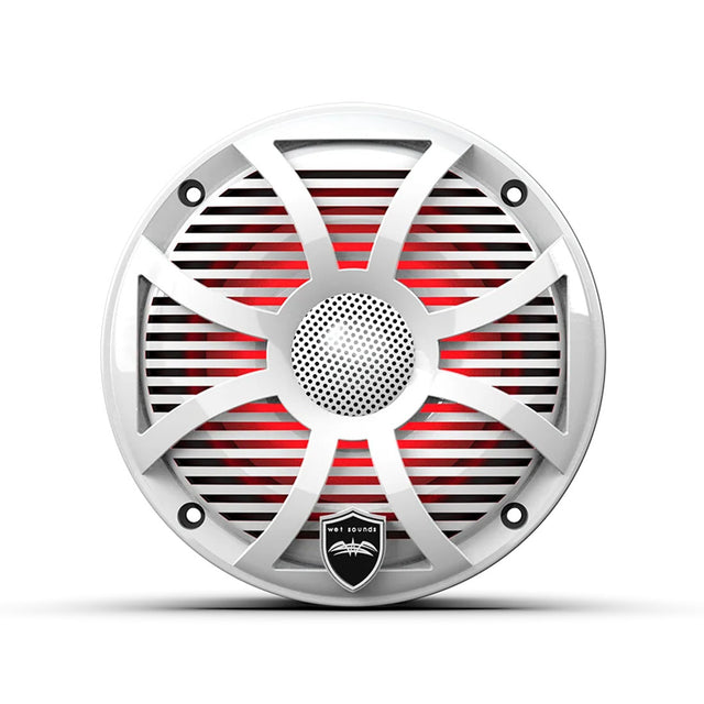 Wet Sounds REVO6-SW-WV3 6.5" Marine Speakers with RGB Lights - White - Pair