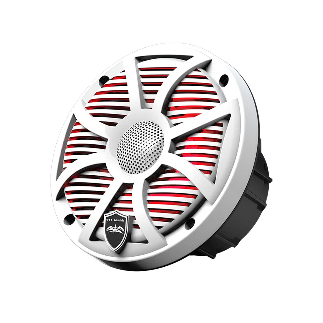 Wet Sounds REVO6-SW-WV3 6.5" Marine Speakers with RGB Lights - White - Pair