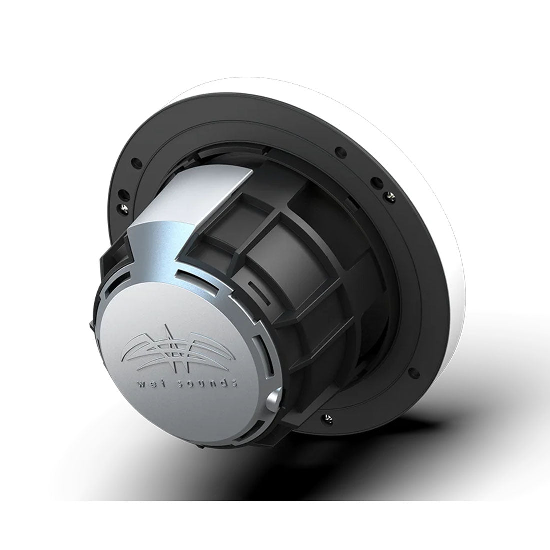 Wet Sounds REVO6-SW-WV3 6.5" Marine Speakers with RGB Lights - White - Pair