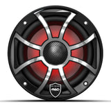 Wet Sounds REVO6-XS-B-SSV3 6.5" Marine Speakers with RBG Lights - Black - Pair