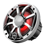 Wet Sounds REVO6-XS-W-SSV3 6.5" Marine Speaker with RBG Lights - White Stainless Steel - Pair