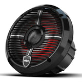 Wet Sounds REVO6-XW-BV3 6.5" Coaxial Marine Speakers with RBG LED Lights - Black - Pair