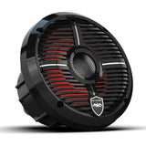 Wet Sounds REVO6-XW-BV3 6.5" Coaxial Marine Speakers with RBG LED Lights - Black - Pair