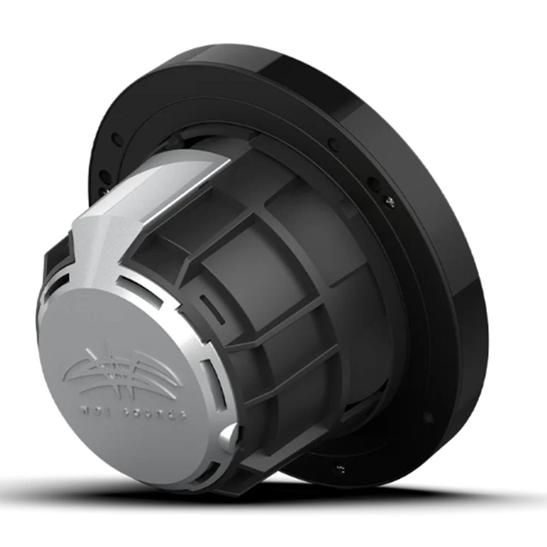 Wet Sounds REVO6-XW-BV3 6.5" Coaxial Marine Speakers with RBG LED Lights - Black - Pair