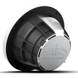 Wet Sounds REVO8-XS-SV3 8" Marine Speakers with RBG Lights - White Stainless Steel - Pair