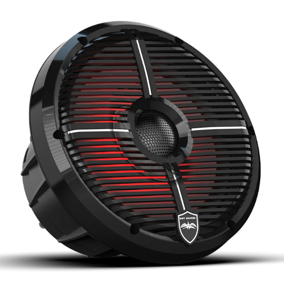Wet Sounds REVO8-XW-BV3 8" Marine Speakers with RBG LED Lights - Black - Pair