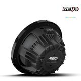 Wet Sounds REVOCX-10XS-B-SSS2 10" 2-Way Marine Speakers with RBG Lighting - Pair