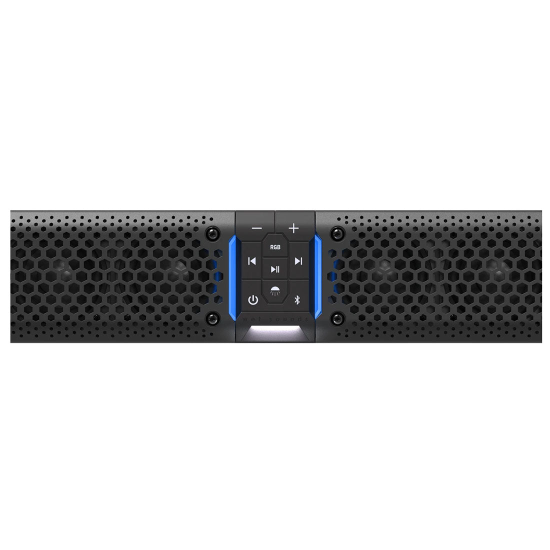 Wet Sounds STEALTHXT12-B All-In-One 12-Speaker Marine Bluetooth Soundbar