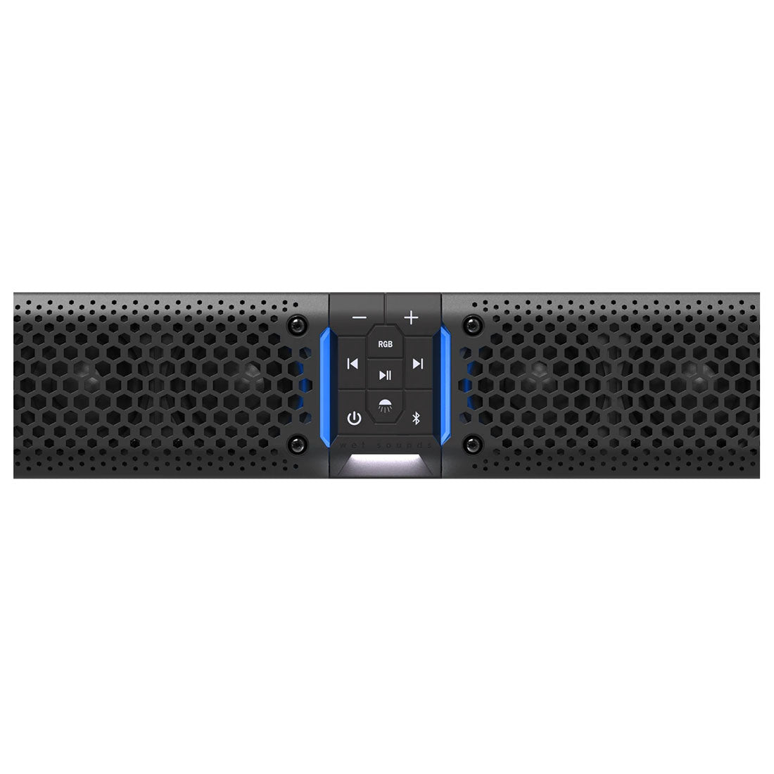 Wet Sounds STEALTHXT8-B All-In-One 8-Speaker Marine Bluetooth Soundbar