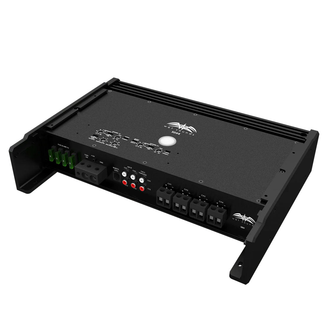Wet Sounds Sinister-SDX4 Class D 4-Channel Marine Amplifier