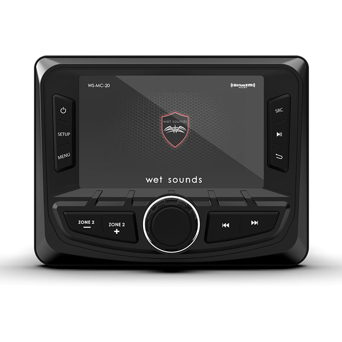 Wet Sounds WS-MC-20 2-Zone Bluetooth Media Center - Each