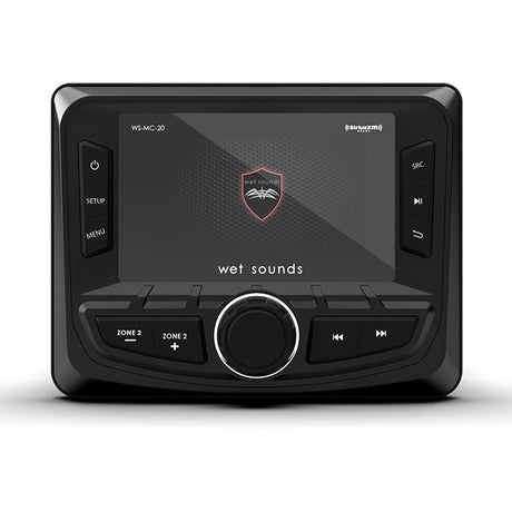 Wet Sounds WS-MC-20 2-Zone Bluetooth Media Center - Each