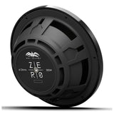Wet Sounds ZERO10S4XZ-B 10" 4-Ohm High-Output Shallow Mount Marine Subwoofer - Black - Each