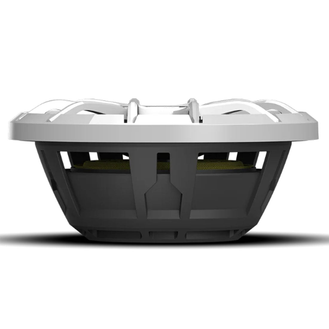 Wet Sounds ZERO10S4XZ-W 10" 4-Ohm High-Output Shallow Mount Marine Subwoofer Enclosure - White Grille - Each