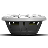 Wet Sounds ZERO10S4XZ-W 10" 4-Ohm High-Output Shallow Mount Marine Subwoofer Enclosure - White Grille - Each