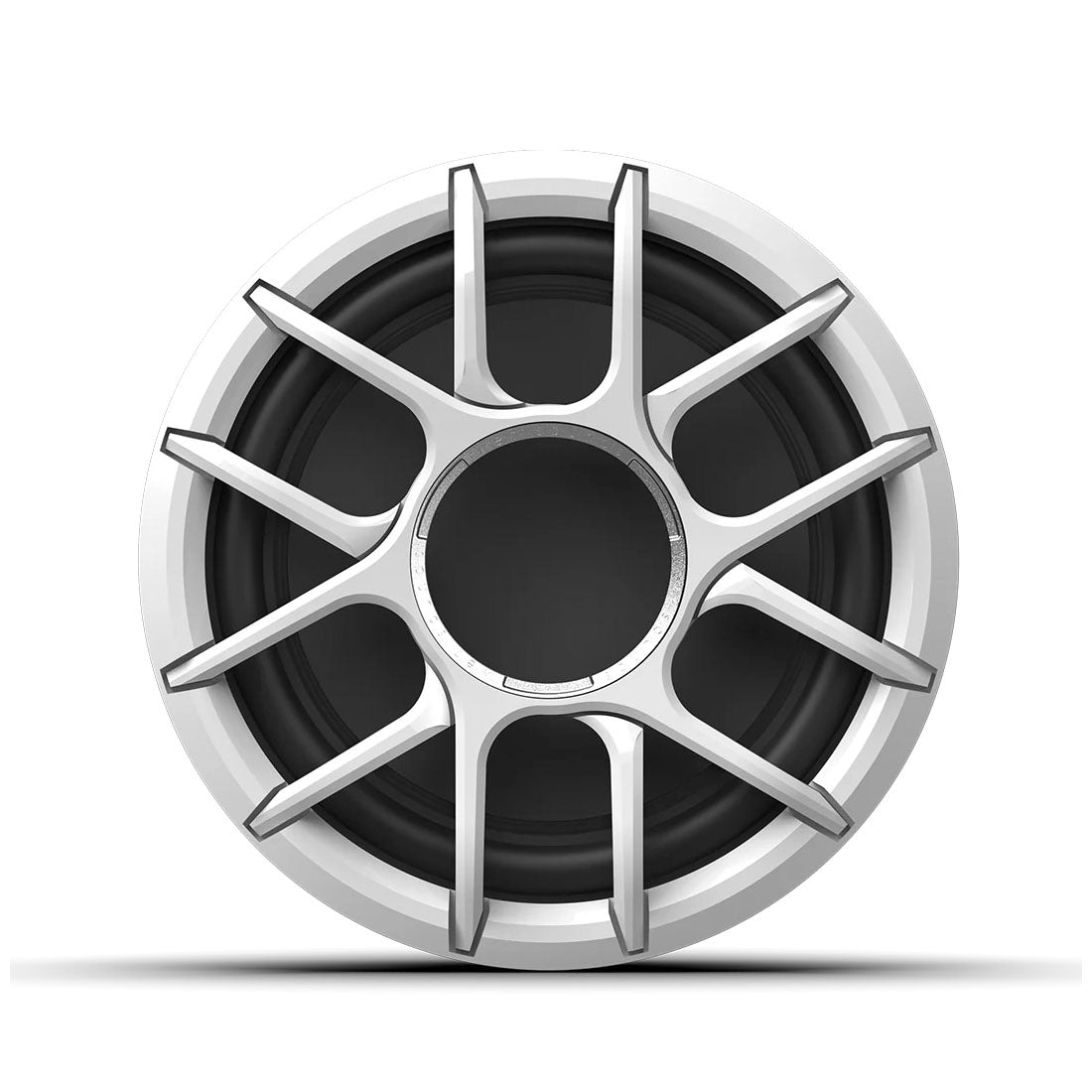 Wet Sounds ZERO12S4XZ-W 12" 4-Ohm Shallow Mount Marine Subwoofer - White - Each