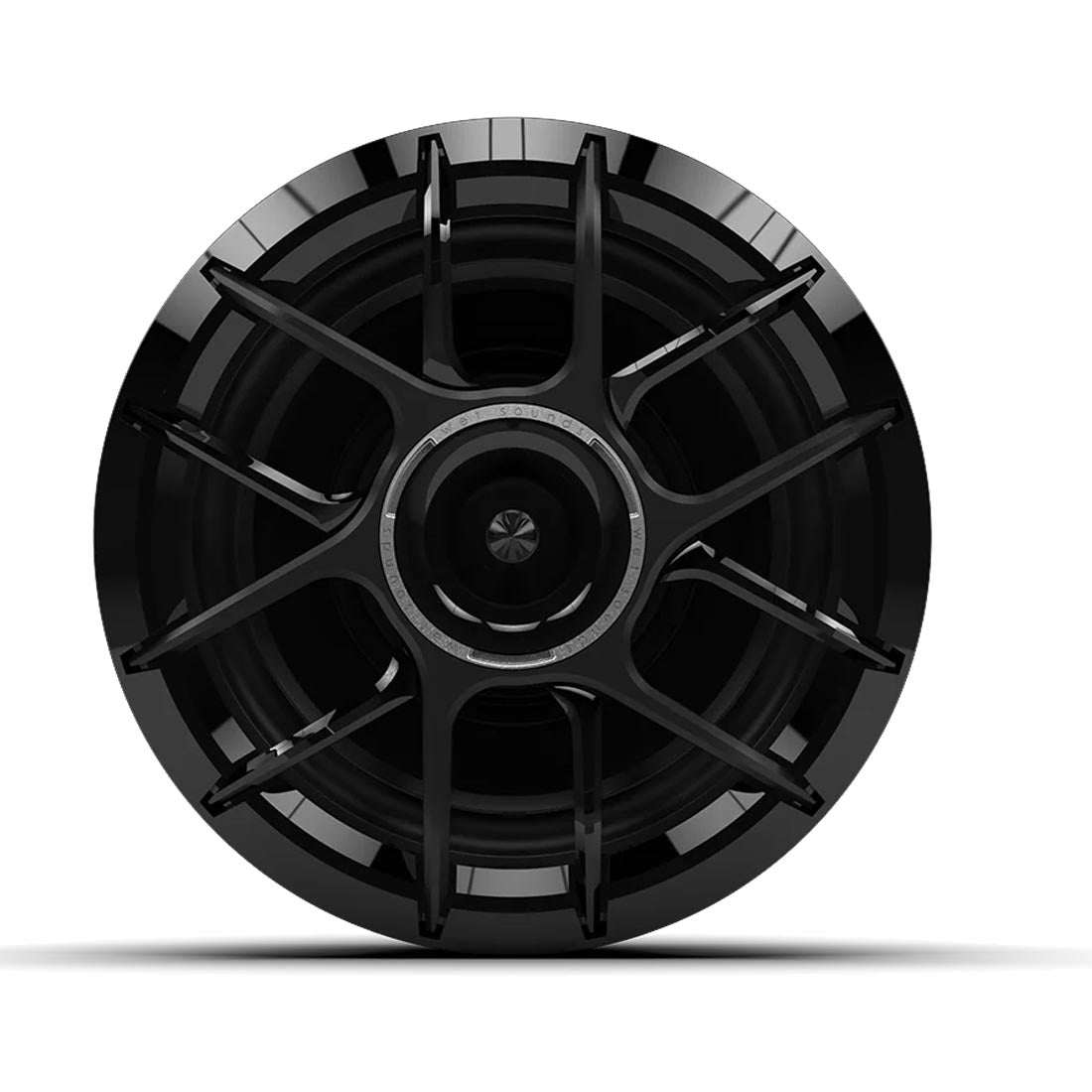 Wet Sounds ZERO 6 XZ-B 6.5" 2-Way Marine and Powersport Speakers - Pair - Black (ZERO6XZ-B)