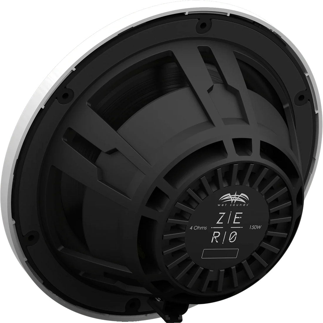 Wet Sounds ZERO8XY-W 8" Marine Speakers with White Grilles - Black - Pair