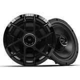 Wet Sounds ZERO8XZ-B 8" Marine Speakers with Black Grilles - Black - Pair