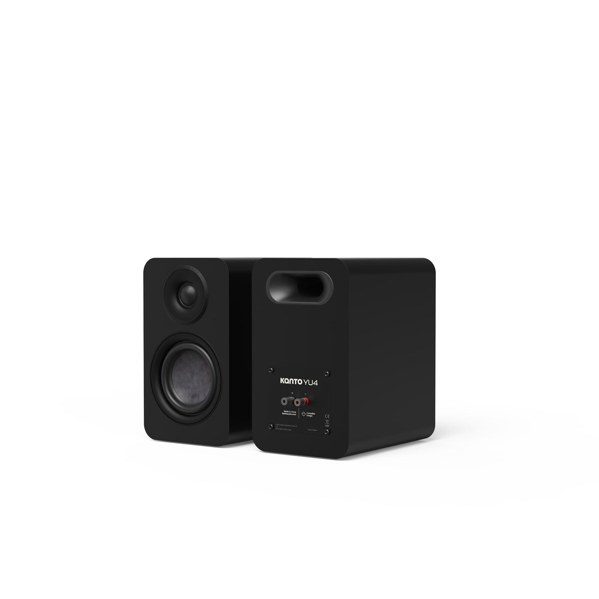 Kanto YU4 Passive (2nd Gen) Bookshelf Speakers With 4" Woofer - Pair