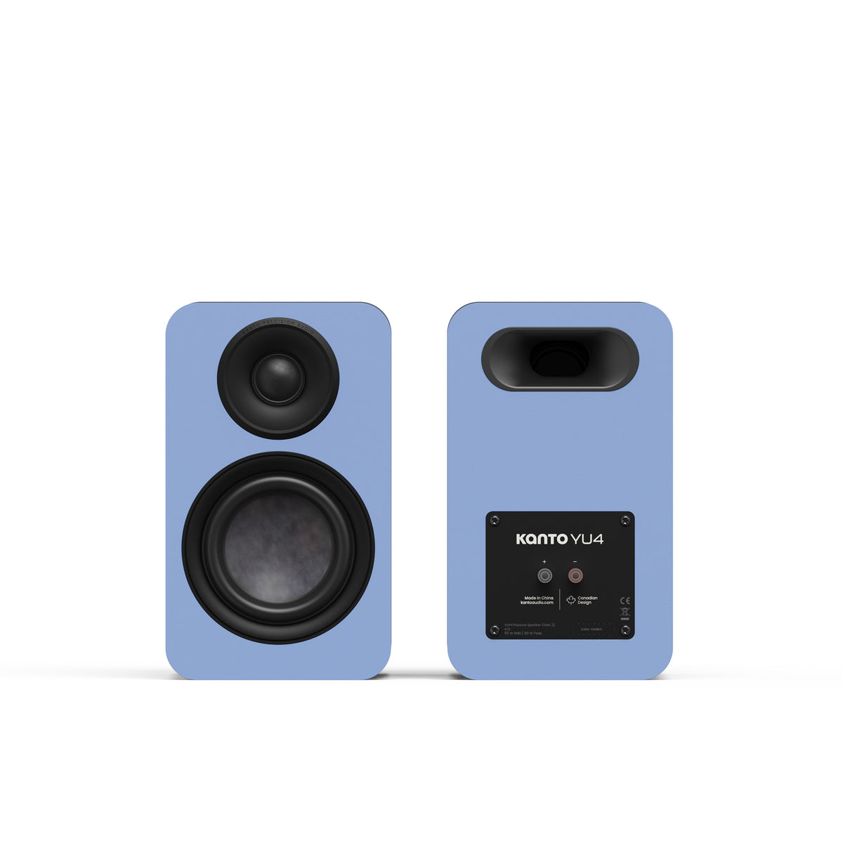 Kanto YU4 Passive (2nd Gen) Bookshelf Speakers With 4" Woofer - Pair