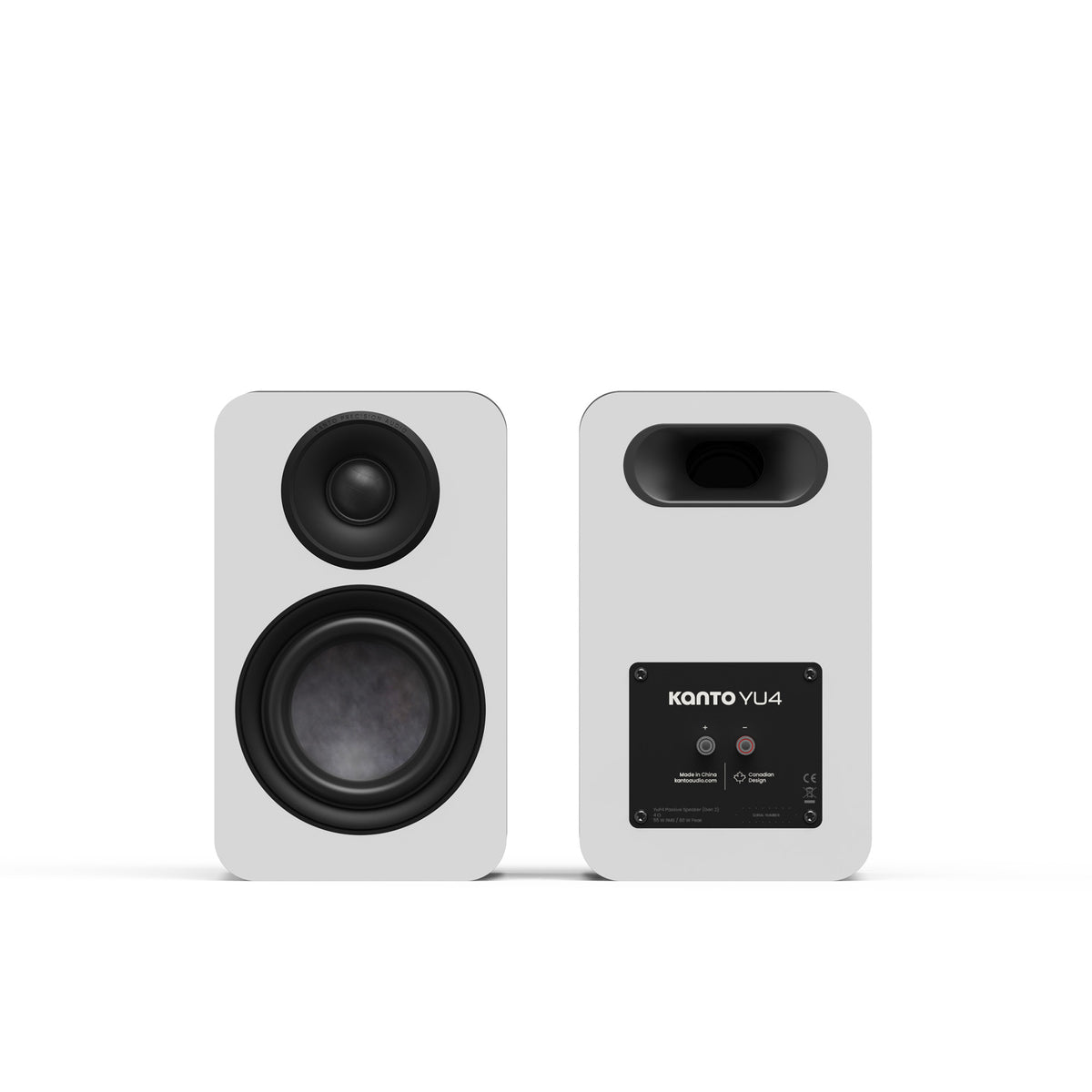 Kanto YU4 Passive (2nd Gen) Bookshelf Speakers With 4" Woofer - Pair
