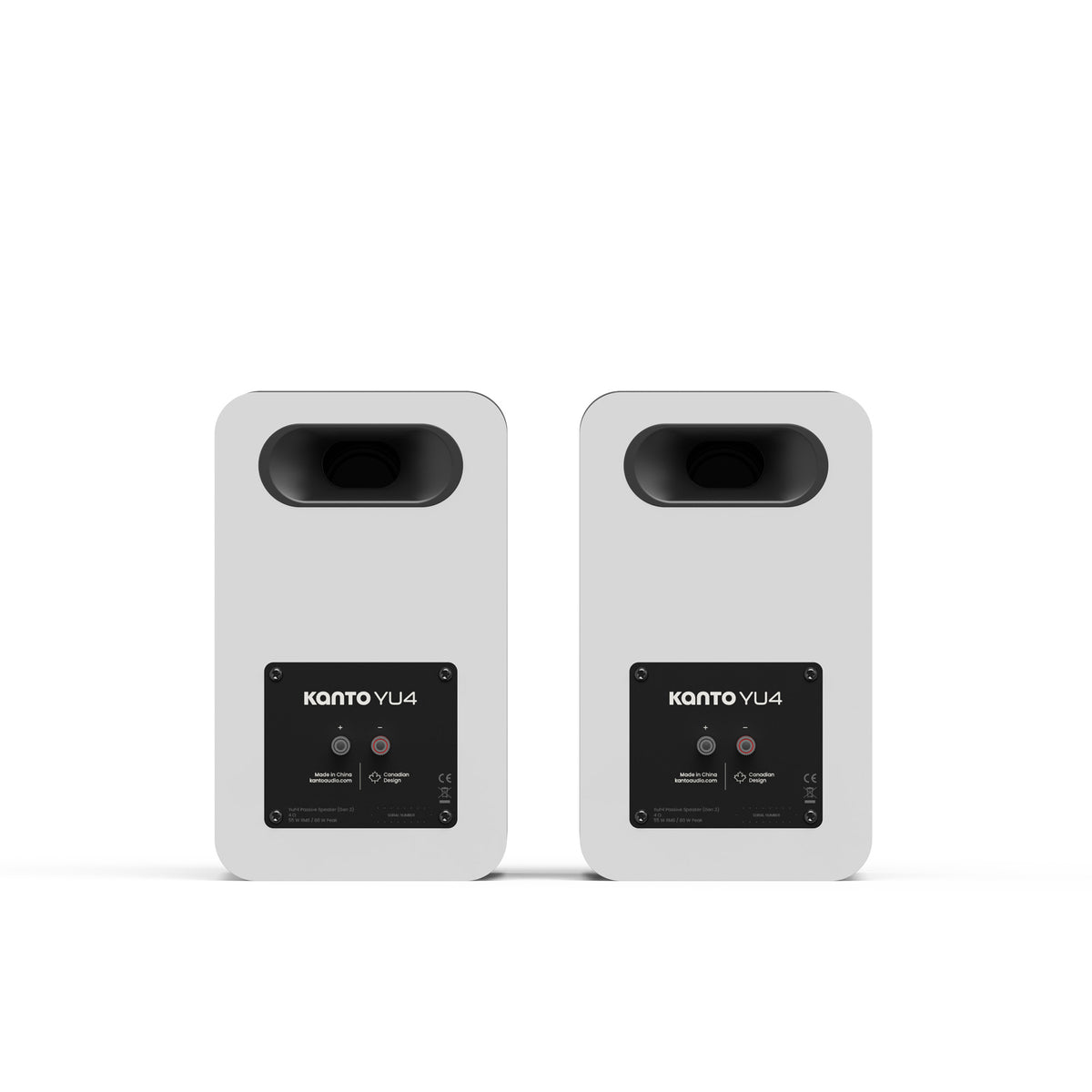 Kanto YU4 Passive (2nd Gen) Bookshelf Speakers With 4" Woofer - Pair
